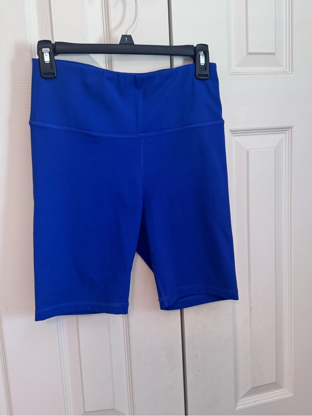 Mono B Electric Blue High-Rise Bike Shorts